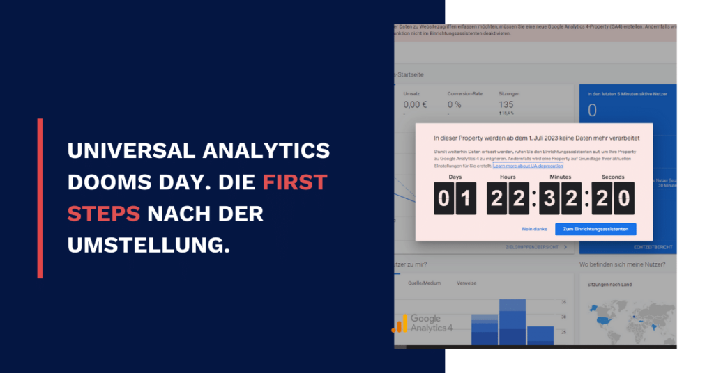 Universal Analytics Dooms Day First Steps nach der Umstellung