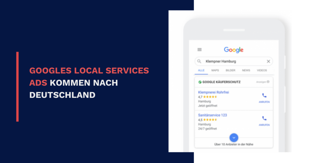 Googles Local Services Ads kommen nach Deutschland