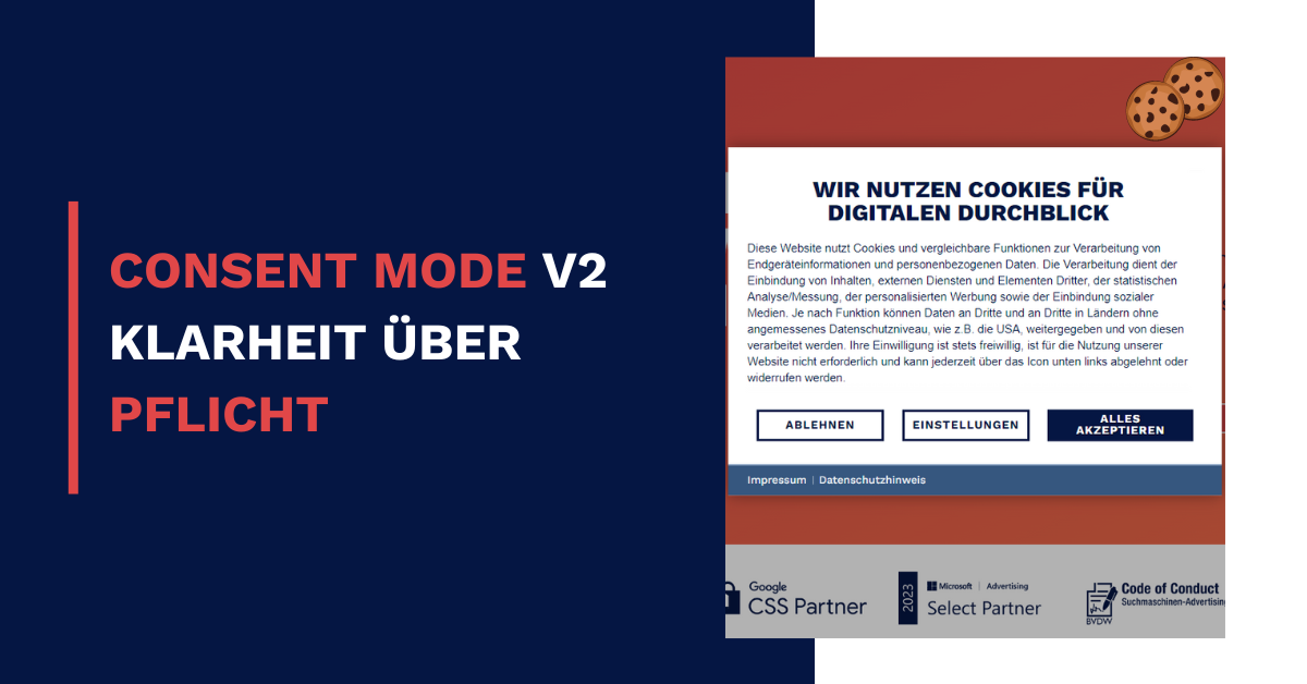 Google Consent Mode v2 Was jetzt zu tun ist