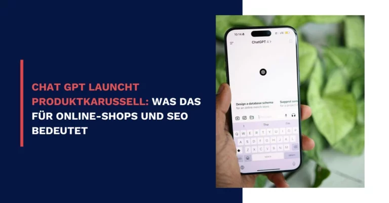 ChatGPT launch Produktkarussell